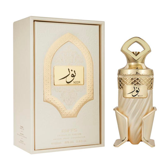 Riiffs Perfumes | Noor | Extrait De Parfum | 100 ML | 3.4 Oz | Women'S Fragrance | Caramel - Milk & Lilly Notes